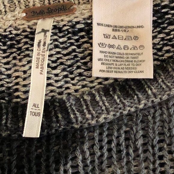 Free People Broad Stripes and Bright Stars Pullover Sz OS - Picture 12 of 14